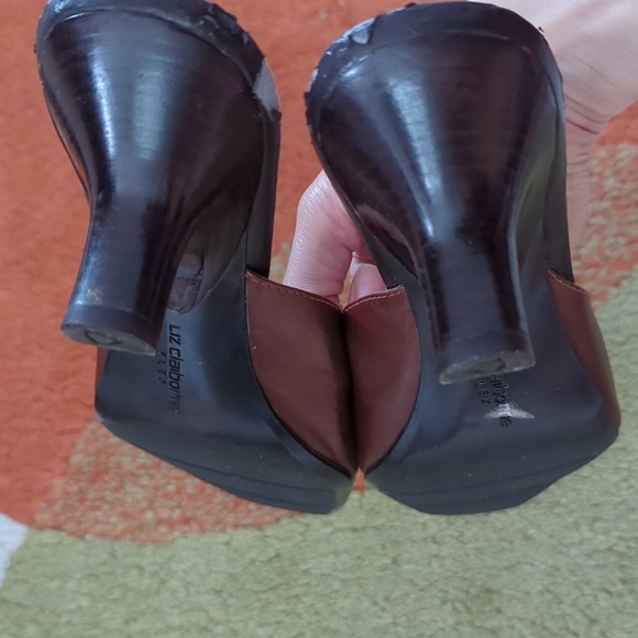 Vintage Liz Clairborne mules - Picture 3 of 3